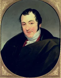 Porträt von Karl Thomas Mozart (1784-1858), ältester Sohn von Wolfgang Amadeus Mozart (1756-91), ca. 1840